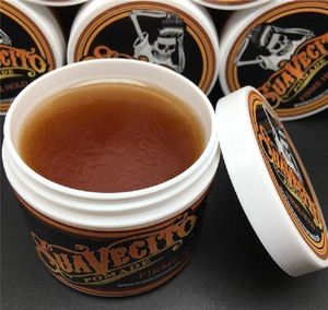 Heißes Suavecito-Pomade-Gel, 4 Unzen, 113 g, starker Stil, Wiederherstellung alter Wege, großes Skelett, nach hinten gekämmtes Haar, Öl, Wachs, Schlamm, 50 Stück