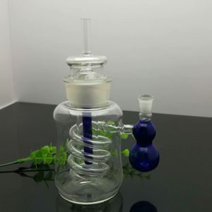 Garrafa de vidro externa cabaça garrafa de água Bongos de vidro Queimador de óleo Tubos de água de vidro Plataformas petrolíferas para fumar