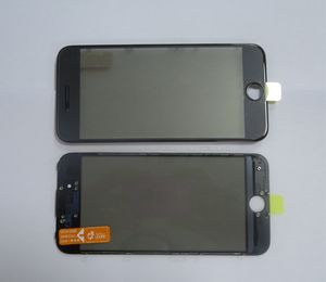 Hochwertige Telefonreparaturteile Frontglas mit Frameocapolarizer-Folie für iPhone 7G LCD-Ersatzteile