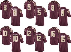 Wholesale best embroidery for sale - Group buy Factory Outlet FSU Travis Rudolph College Football Jerseys Deondre Francois Sean Maguire Best Quality Embroidery Logo Size S XL