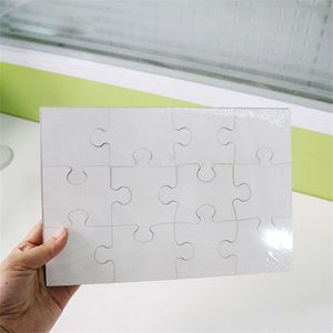 sublimation mdf woodiness puzzles Rectangle shape puzzle hot transfer printing consumables diy toys gifts DP pieces blocks