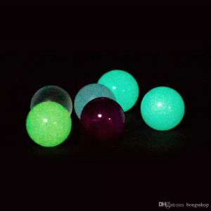 6mm 8mm quartz pearl smoking accessories glow in the dark colored pearl balls, round fit for 14mm 18mm UV reactive quartz rod nails.