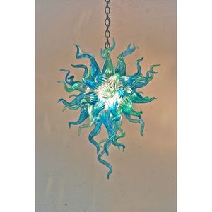 Multi Colored Handmade Blown Chandeliers Lamp Small Modern Art Glass Style Italy Designed LED Chandelier for Hotel Decor