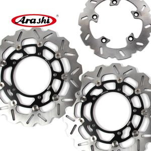 ARASHI For Suzuki GSX650F ABS 2008 - 2014 Front Rear Brake Rotors Brake Disc Motorcycle Accessories 2009 2010 2011 2012 2013 GSX650 650F