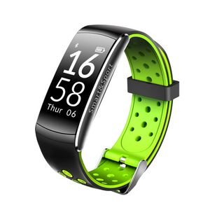 Braccialetto intelligente Polsino Pressione sanguigna Monitor della frequenza cardiaca Orologio intelligente Fitness Tracker Orologio Bluetooth Orologio impermeabile per Android IOS