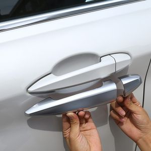 ABS 8pcs Car Exterior Door Handle Frame Decoration Cover Trim For BMW 2 Series Active Tourer X1 2016-18 X5 F15 X6 F16 2014-18