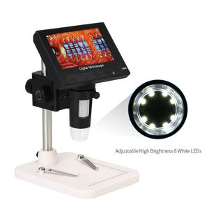 1000x Digitales Mikroskop. großhandel-1000X4 LCD Display Tragbares Mikroskop P LED Digitale Lupe mit Lichthalter für Leiterplatten Reparatur Lötwerkzeug