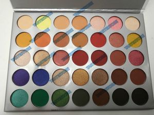 Make-up 35 Farben Lidschatten-Palette Wasserdichter Make-up-Lidschatten Natürlich langlebig Auf Lager Kostenloser Versand