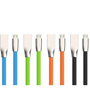 Micro-USB- und Telefonkabel, 1 m, 3,3 Fuß geformt, Rhombus-TPE-Kabel, Stecker aus Zinklegierung, USB 2.0-Synchronisierungsdatenkabel für Samsung S9, S10, Android und Telefon