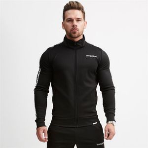 Męskie bluzy fitness crossfit pullover zamek błyskawiczny bluzy bluzy kulturystyczne bluzy sportowe bluzy modowe