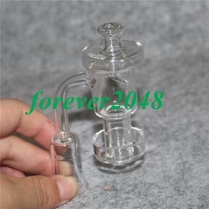 Fumar Terp Vácuo Quartz Banger Prego 10/14 / 18mm Masculino Masculino Feminino Clear Articulação Tubulação de Água de Água Rigs Dabber Carb Caps Cerâmicas Pregos