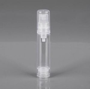 10ML Vakum Losyonu Şişe Temizle Havasız Vakum Pompası Boş Doldurulabilir şişeler Krem Kozmetik Krem Sıvı 1/3 oz Paketi Şişeler