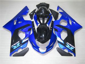 Hot sale faring kit for SUZUKI GSXR600 GSXR750 04 05 K4 aftermarket GSX-R600/750 2004 2005 blue black fairings set FG88