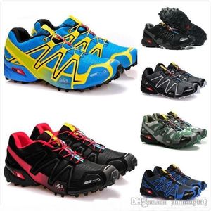 2018 chegam novas zapatillas speedcross 3 tênis de corrida curta ao ar livre velocidade cruz tênis esportivos iii athletic caminhadas tamanho 46 Salomon solomon CS