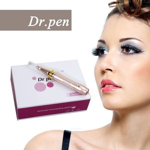 Uppladdningsbar DR Pen M5-W M5W Trådlös Dermapen Microneedle System Anti Acne Scars Justerbara nållängder 0,25 mm-2,5 mm 5-hastighet