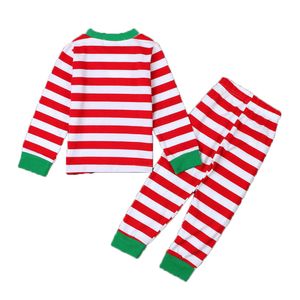 Natale vestito del bambino bambini ragazze dei ragazzi vestiti banda abiti maglietta tops + pants 2pcs / set dei bambini vestiti a casa