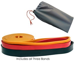 3Pcs/set Fitness Latex Exercise Resistance Bands Loop Power Lifting Pull Up Bands Strengthen Muscles