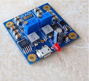 Freeshipping HIFI Low Noise Single Voltage To Positive Negative Regulated Power Supply Module Usb Interface or DC 8-18V 12v