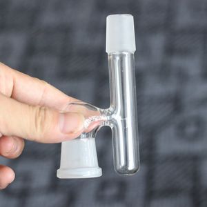 Glas-Dropdown-Dropdown-Adapter 14 männlich auf weiblich 18 männlich auf weiblich Bohrinsel-Adapter für Glas-Wasserrohre auf Lager