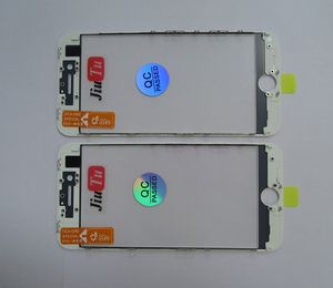 Pannello frontale in vetro + Cornice OCA + Cornice per iPhone 8G Refurbish Riparazione schermo LCD 50pcs / Lot