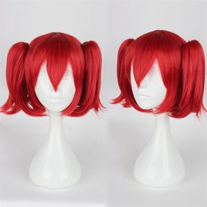 Love Live!Sunshine!! Aqours! Red Clip On Ponytail Pony Girl Anime Cosplay Wig