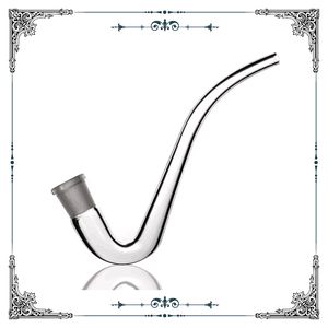 Wholesale glass j hook adapter for sale - Group buy NEW glass J Hook Adapter mm mm Creative style j hooks glass pipe joint size mm mm smoking accessories female