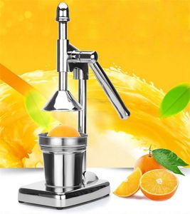 wholesale 2 pcs stainless steel manual orange lemon pomegranate extractor hand pressed citrus juice squeezer hine