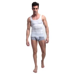 Мужские формирователи тела Shaper для похудения Недостаток сжатия жилетки жирные горелки рубашка талия задняя поддержка живота корсет