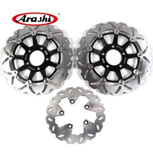 ARASHI Front Rear Brake Rotors Disk Disc Kit For SUZUKI GSX750F 1998 1999 2000 2001 2002 2003 GSX750 750F SV650 RF600R