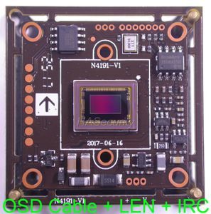 2.8 Caméra De Surveillance achat en gros de AHD H P CVBS D1 Sony Exmor STARVIS IMX291 CMOS module de carte de circuit imprimé de caméra de vidéosurveillance CCTV câble OSD LEN P IRC