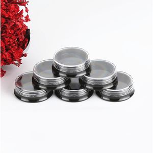 3g Sample Jars Empty Container Bottle Pot with Clear Lids Protable Small Bottles Cases for Eyeshadow Lip Balm