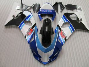 7 Prezenty Caring Kit dla Suzuki GSXR600 GSXR750 04 05 K4 Aftmarket GSX-R600 / 750 2004 2005 Black White Blue Fairings Set VS30