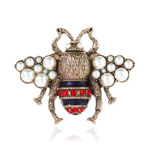 Wholesale tibet turquoise for sale - Group buy 2018 New High Quailty Fashion Rhinestone Animal Brooch Jewelry Lovely Alloy Bee Brooches Pins Accessories For Women