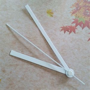 50 Sets White Metal Quartz Clock Hands for DIY Wooden Wall Clock Movement Mechanism Repair Accessories Home Decor