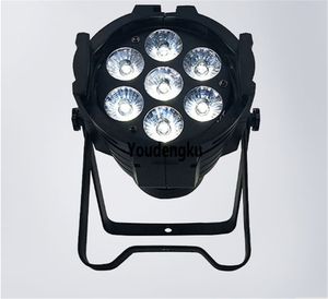 20 PiecesProfessional Event Stage Lighting LED DMX LED Par Up Uplight RGBWA + UV 6IN1 7X18W MINI LED Par Light