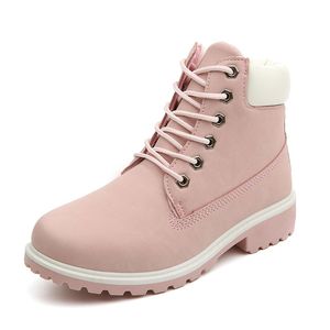 New 2018 Autumn Early Winter Shoes 여성 플랫 힐 부츠 패션 브랜드 Woman Ankle Botas Hard Outsole