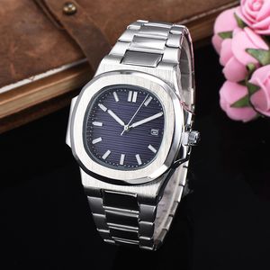 Top verkaufte Herren-Luxusuhren, Quarzwerk, wasserdicht, Nautilus-Uhr für Herren, analog, Edelstahlband, hochwertige wasserdichte Armbanduhr, Montre de Luxe