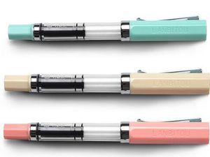 13 Цветов Оптовая цена Lanbitou Piston Fountain Pen Studio Office канцелярские каллиграфические чернила ручки для подарка на день рождения
