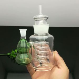 Verglaste Glaswasserpfeife mit Kürbis Großhandel Glasbongs Ölbrenner Glas Wasserpfeifen Bohrinseln Rauchen Kostenloser Versand