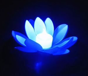 Wholesale wedding floating led candles for sale - Group buy NEWPopular Artificial LED Candle Floating Lotus Flower With Colorful Changed Lights For Birthday Wedding Party Decorations Supplies Ornament