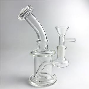 Wholesale thick recycler bongs for sale - Group buy New Inch mm Bong Glass Water Pipes with mm Male Glass Bowl Thick Recycler Heady Beaker Bongs for Smoking