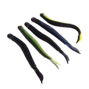4pcs lot Soft Worm Fishing Lure Bait High Simulation Fishing Tackle Artificial Bait Fake Lures 5g 4 Colors Fishing Lure Hot Sale