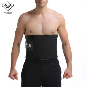 Wechery Neopren midja Traimmer Slimming Belt Belly Men Body Shaper Abdomen Tummy Shaperwear Waist Trainer Cincher Slim Girdle