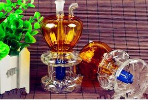 Apple Under Two Water Bottles ,Wholesale Bongs Oil Burner Pipes Water Pipes Glass Pipe Oil Rigs Smoking Free Shipping