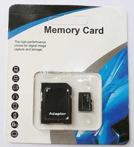 100% Real 8GB Memory Trans flash TF Card Genuine Capacity 8GB with Adapter Retail Package MOQ 30pcs