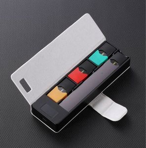 Portátil Carregador de 1200 mAh Carregar Caso Pods Titular LCD Carregador Indicador Para JUUL carregador universal