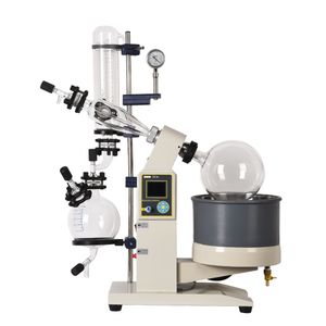 ZZKD Lab Supplies 5L Rotary Evaporator R1005 Motor Lift Rotavap Evaporation Apparatus Glass With Digital Water Oil Heat Bath