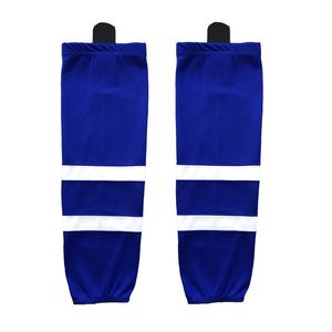 2016 Eishockey-Socken aus 100 % Polyester, Ausrüstung, individueller Teamsport-Support, kann nach Ihren Wünschen/Größe/Farbe angepasst werden