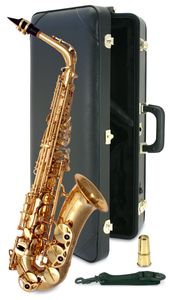 Japanska A-992 Ny saxofon E Flat Alto High Quality Alto Saxophone Super Professional Musical Instruments gratis