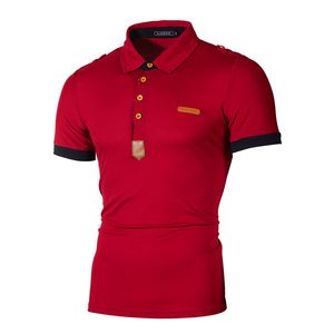 Sommer Neue Shirt Männer Kurzarm Casual Shirt Schwarz Rot Männer Kleidung Plus Größe M-3XL